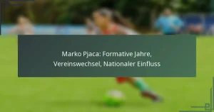Marko Pjaca: Formative Jahre, Vereinswechsel, Nationaler Einfluss