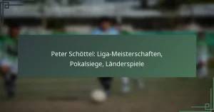 Peter Schöttel: Liga-Meisterschaften, Pokalsiege, Länderspiele